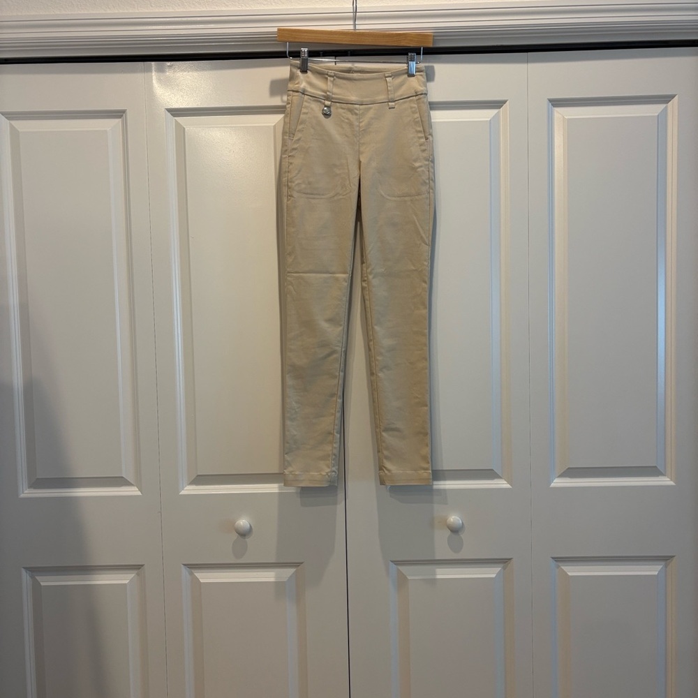 Daily Sports Cream Straight Leg Pants - Picture 6 of 9